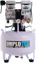 compresor de aire implotex silencioso 55 db 30 litros 8 bar