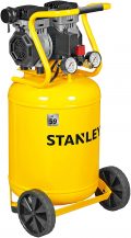 Stanley SXCMS1350VE Compresor Muy silencioso, 50 litros, Amarillo